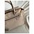 Borsa Coach in pelle beige - vista 4