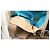 Borsa Longchamp in pelle beige Crema - vista 10