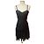 Roberto Cavalli Class Kleid Schwarz Wolle