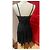 Roberto Cavalli Class Kleid Schwarz Wolle - Ansicht 3