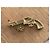 Spilla Chanel Revolver Maxi Dorata Metallo Strass Swarovski D'oro - vista 5