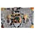 Louis Vuitton Petite Malle Python Clutch Beige Crudo Stampa python Bronzo  - vista 1