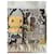 Louis Vuitton Petite Malle Python Clutch Beige Crudo Stampa python Bronzo  - vista 4