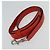 Céline CELINE Trapeze Medium Borsa a Mano Pelle Suede 2in1 Rossa Argento Auth gh084 Rosso - vista 23