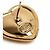 Chanel Parure Collier Sautoir und Ohrringe 2024 Herzkette Set Golden - Ansicht 9