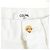 Celine Short FR38 FR40 Slimane Triomphe White Denim Shorts US28 29 Céline Bianco - vista 3