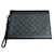 Louis Vuitton Pochette To Go Clutch Bag Black Cloth  ref.2225416