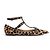 Bailarinas Valentino Rockstud EU38 de Cuero de Potro Pantera UK5 US7.5 Estampado de leopardo
