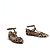 Bailarinas Valentino Rockstud EU38 de Cuero de Potro Pantera UK5 US7.5 Estampado de leopardo - vista 3