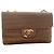 Borsa a spalla Chanel Mademoiselle Horizontal Beige Agnello
