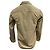 Autre Marque Sig. P. Camicia button-down in velluto a coste marrone - vista 4