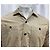 Autre Marque Sig. P. Camicia button-down in velluto a coste marrone - vista 8