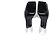 Mule in pelle argentata decorate con cristalli By Far Dylan Argento Metallico - vista 14