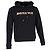 Hoodie Sandro Romance en coton noir
