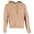 Hoodie Saint Laurent Rive Gauche in cotone beige