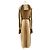 Vestido largo plisado de seda marrón Gucci Castaño - vista 2