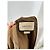 Vestido largo plisado de seda marrón Gucci Castaño - vista 5