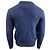 Autre Marque Hr. P. Strickpullover aus marineblauer Wolle - Ansicht 4