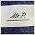 Autre Marque Hr. P. Strickpullover aus marineblauer Wolle - Ansicht 6