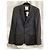 Blazer de lana negra Sandro Paris de un solo botón - vista 5
