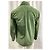 Camisa Patchwork JW Anderson em veludo verde - vista 11