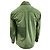 Camisa Patchwork JW Anderson em veludo verde - vista 4