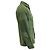 Camisa Patchwork JW Anderson em veludo verde - vista 5
