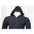 Theory Kapuzenpullover mit Reißverschluss aus marineblauer Wolle - Ansicht 8