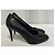 Timeless Pumps con piattaforma nascosta Chanel CC in pelle nera Nero - vista 10