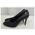 Timeless Pumps con piattaforma nascosta Chanel CC in pelle nera Nero - vista 12