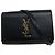 Bolso de cinturón Kate de Saint Laurent en cuero negro