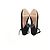Pumps con plateau e cinturino alla caviglia Gianvito Rossi in suede nero - vista 12