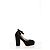 Pumps con plateau e cinturino alla caviglia Gianvito Rossi in suede nero - vista 7