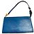 Cartera Louis Vuitton de cuero Épi azul – Hecha en Francia con correa de muñeca Azul marino