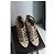 Décolleté Alaïa in pelle beige e nera - vista 11