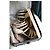 Décolleté Alaïa in pelle beige e nera - vista 4