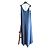 Alaïa Langes Strickkleid aus Spitze Dunkelblau Größe 38