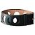 Bracciale Alaïa in pelle nera Nero