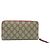 Gucci Langgeldbörse Rot Beige Grün Khaki - Ansicht 2