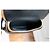 Borsa a mano Hermès Duffle in pelle nera granulata Multicolore - vista 15