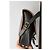Borsa a mano Hermès Duffle in pelle nera granulata Multicolore - vista 5