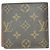 Louis Vuitton Bi-Fold Geldbörse aus Monogramm-Canvas Braun - Ansicht 2