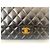 Timeless Borsa Chanel Rabat Nera Trapuntata in Pelle Nero - vista 3