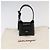 Borsa a mano in pelle nera Gancini di Salvatore Ferragamo Auth 93834AM Nero - vista 12