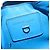 Borsa a mano in pelle blu argento Gancini di Salvatore Ferragamo Auth 103652AM - vista 10
