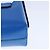 Borsa a mano in pelle blu argento Gancini di Salvatore Ferragamo Auth 103652AM - vista 17