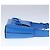 Borsa a mano in pelle blu argento Gancini di Salvatore Ferragamo Auth 103652AM - vista 4