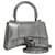 BALENCIAGA Hand Bag Leather 2way Silver Auth FF4303AM Silvery  ref.2226680