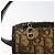 Borsa a spalla in tela Trotter Christian Dior marrone oro Auth 123107 D'oro - vista 10