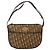 Borsa a spalla in tela Trotter Christian Dior marrone oro Auth 123107 D'oro - vista 13